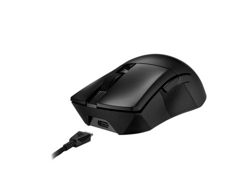ASUS Gladius III AimPoint | Draadloze Gaming Muis | RF + Bluetooth + USB-A | 36000 DPI | Zwart 4 ASUS Gladius III AimPoint | Draadloze Gaming Muis | RF + Bluetooth + USB-A | 36000 DPI | Zwart - Afbeelding 4