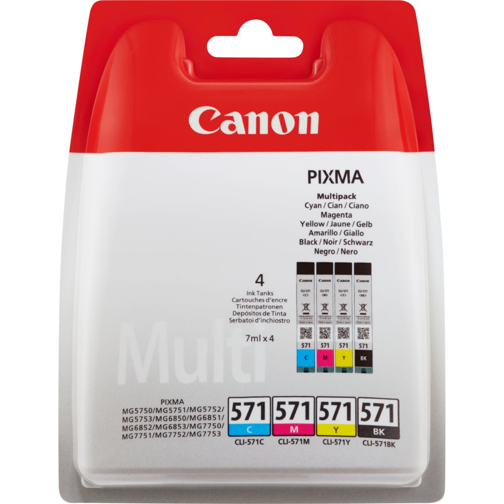 Canon 0386C005 | Originele Zwart/Cyaan/Magenta/Geel Inktcartridges | 4-Pack 1 Canon 0386C005 | Originele Zwart/Cyaan/Magenta/Geel Inktcartridges | 4-Pack