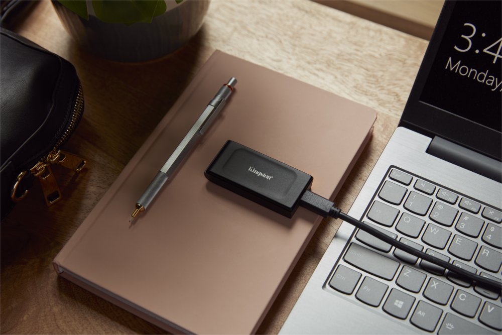 Kingston XS1000 | Externe SSD | 1TB | USB 3.2 Gen 2 | Compact & Draagbaar 7 Kingston XS1000 | Externe SSD | 1TB | USB 3.2 Gen 2 | Compact & Draagbaar - Afbeelding 7