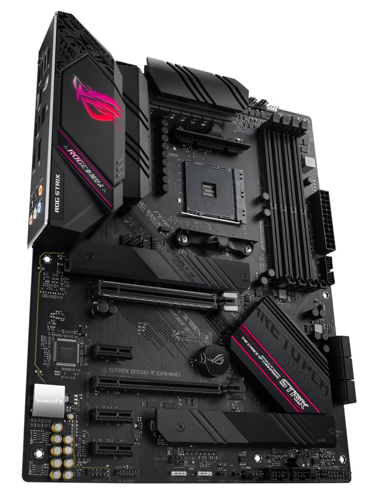 ASUS ROG STRIX B550-F GAMING | Socket AM4 | AMD B550 | 4xDDR4 | ATX | Moederbord 3 ASUS ROG STRIX B550-F GAMING | Socket AM4 | AMD B550 | 4xDDR4 | ATX | Moederbord - Afbeelding 3