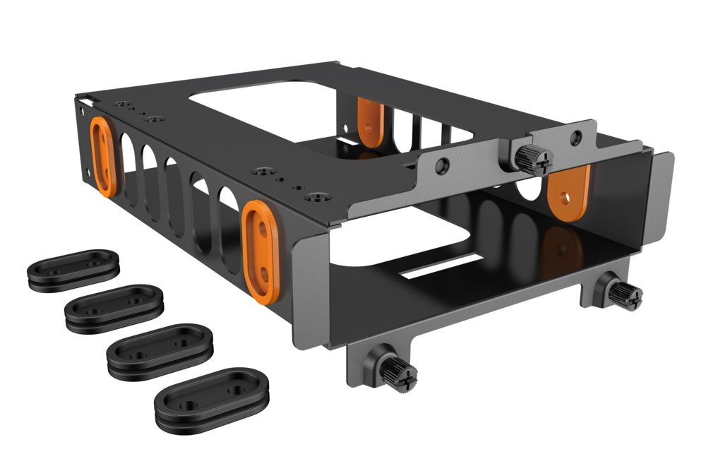 be quiet! BGA05 | HDD Cage voor 1x 3,5" of 2x 2,5" SSD | Trillingsdemping 1 be quiet! BGA05 | HDD Cage voor 1x 3
