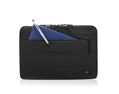 ACT AC8520 15.6" Laptop Sleeve | Zwart 2 ACT AC8520 15.6" Laptop Sleeve | Zwart - Afbeelding 2