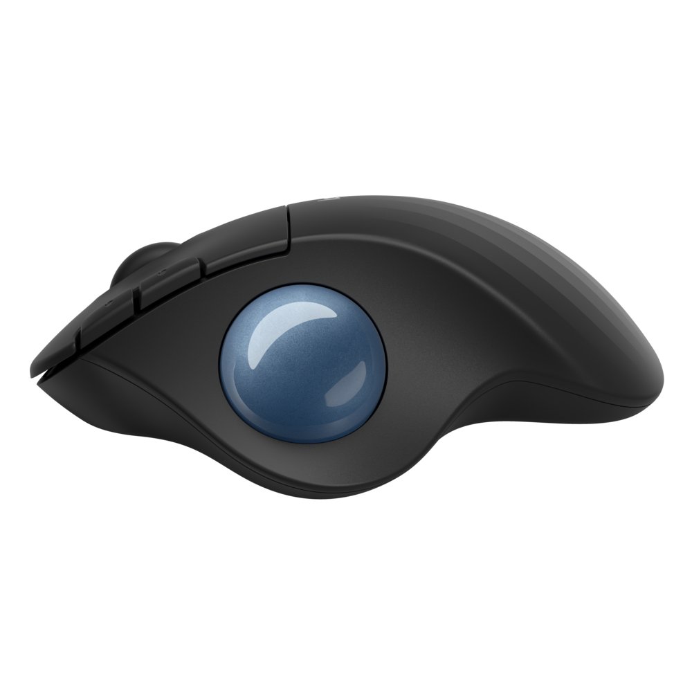Logitech M575 Ergo Trackball for Business | Ergonomische Draadloze Muis | Rechtshandig | RF + Bluetooth | 2000 DPI | Grafiet 3 Logitech M575 Ergo Trackball for Business | Ergonomische Draadloze Muis | Rechtshandig | RF + Bluetooth | 2000 DPI | Grafiet - Afbeelding 3