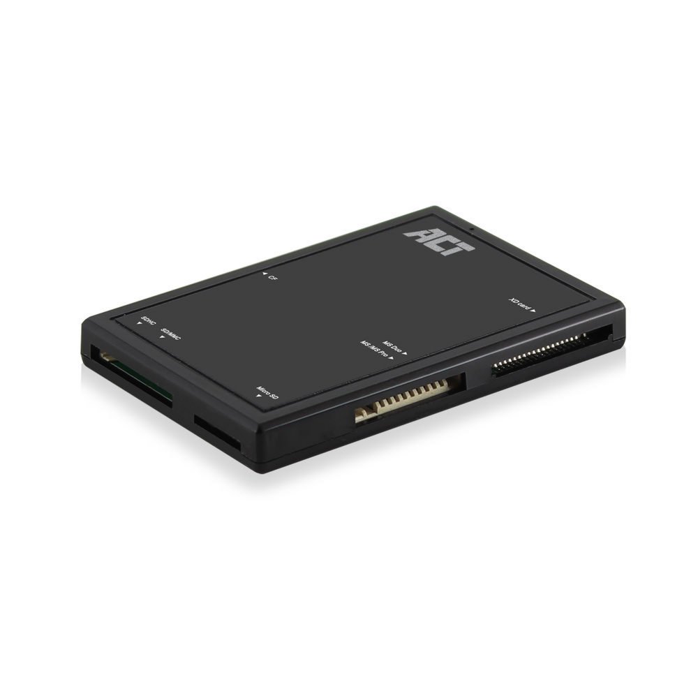 ACT AC6370 | USB 3.2 Gen1 Geheugenkaartlezer | Type-A | Zwart 1 ACT AC6370 | USB 3.2 Gen1 Geheugenkaartlezer | Type-A | Zwart
