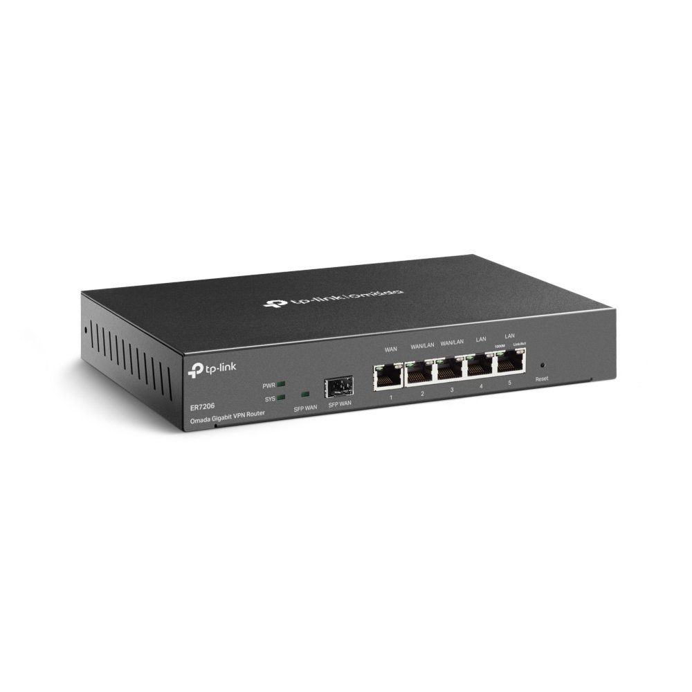 TP-Link TL‑ER7206 | SafeStream Multi‑WAN VPN Router | Gigabit | Omada SDN | Geen Wi‑Fi 2 TP-Link TL‑ER7206 | SafeStream Multi‑WAN VPN Router | Gigabit | Omada SDN | Geen Wi‑Fi - Afbeelding 2