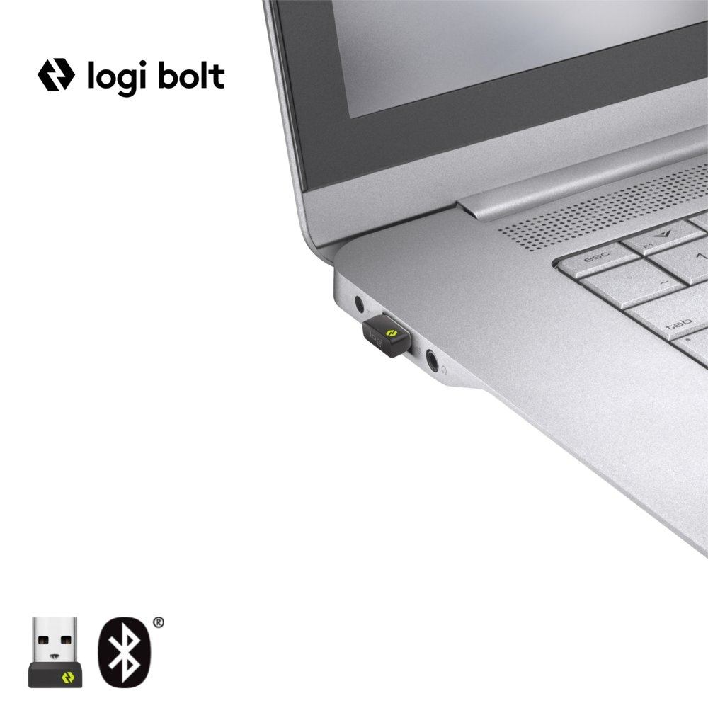 Logitech Signature M650 for Business | Draadloze Muis | Rechtshandig | RF + Bluetooth | 4000 DPI | Grafiet 2 Logitech Signature M650 for Business | Draadloze Muis | Rechtshandig | RF + Bluetooth | 4000 DPI | Grafiet - Afbeelding 2