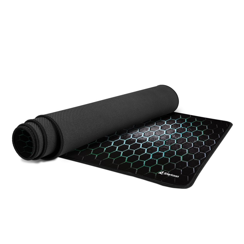 Sharkoon SKILLER SGP30 | Gaming-muismat | XXL-formaat (900 x 400 mm) | Waterafstotend textiel | Antislip rubberen onderzijde | Zwart/Groen 3 Sharkoon SKILLER SGP30 | Gaming-muismat | XXL-formaat (900 x 400 mm) | Waterafstotend textiel | Antislip rubberen onderzijde | Zwart/Groen - Afbeelding 3