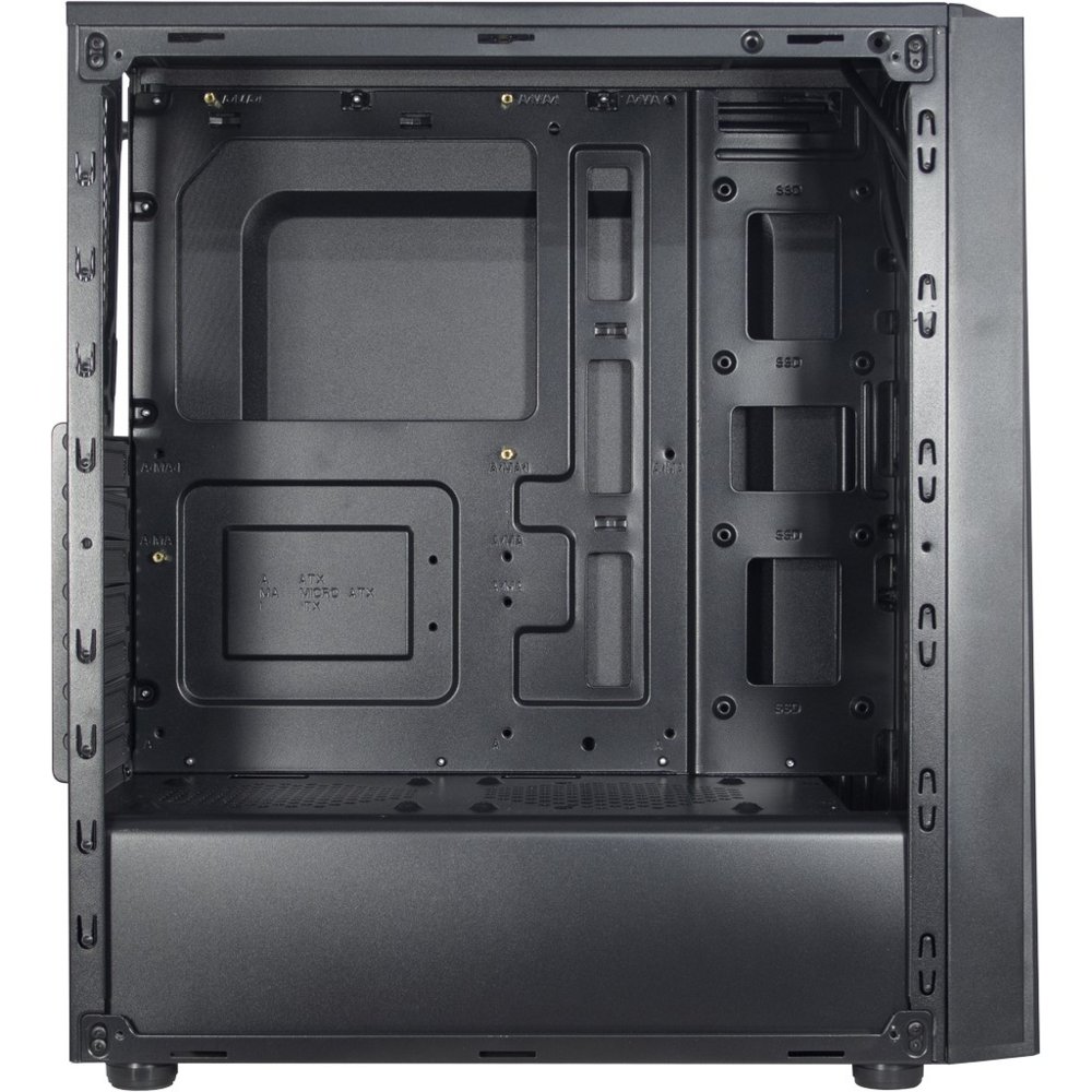 Inter-Tech T-11 Televen | Midi Tower | Zwart 5 Inter-Tech T-11 Televen | Midi Tower | Zwart - Afbeelding 5