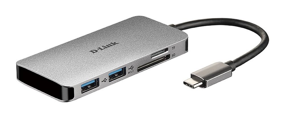 D-Link DUB-M610 | Docking Station & Poortreplicator | USB-C 3.2 Gen 1 | Aluminium/Zwart 1 D-Link DUB-M610 | Docking Station & Poortreplicator | USB-C 3.2 Gen 1 | Aluminium/Zwart