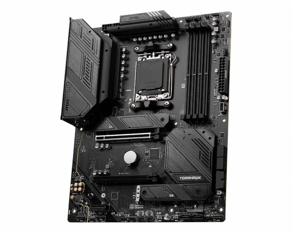 MSI MAG B650 Tomahawk WIFI | Socket LGA 1700 | AMD B650 | 4xDDR5 | ATX | Moederbord 2 MSI MAG B650 Tomahawk WIFI | Socket LGA 1700 | AMD B650 | 4xDDR5 | ATX | Moederbord - Afbeelding 2