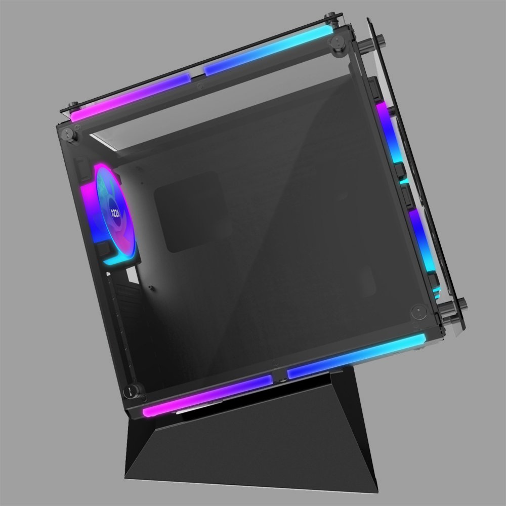 Azza Cube Case 802 | Zwart 11 Azza Cube Case 802 | Zwart - Afbeelding 11