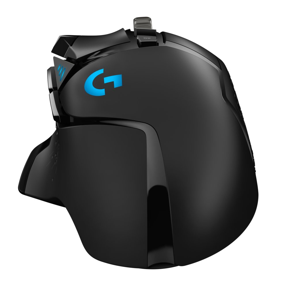 Logitech G502 HERO | Gaming Muis | Rechtshandig | USB-A (bedraad) | 100 – 25.600 DPI | Zwart 2 Logitech G502 HERO | Gaming Muis | Rechtshandig | USB-A (bedraad) | 100 – 25.600 DPI | Zwart - Afbeelding 2