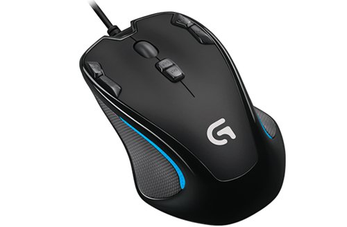 Logitech G300s | Bekabelde Gaming Muis | Links- en Rechtshandig | USB-A | 2 500 DPI | Zwart 7 Logitech G300s | Bekabelde Gaming Muis | Links- en Rechtshandig | USB-A | 2 500 DPI | Zwart - Afbeelding 7