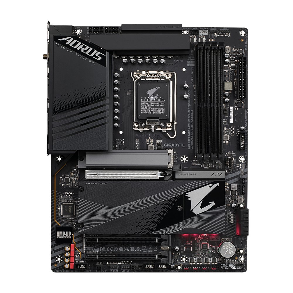 Gigabyte Z790 AORUS ELITE AX DDR4 (REV 1.0) | Socket LGA 1700 | Intel Z790 | 4xDDR4 | ATX | Moederbord 2 Gigabyte Z790 AORUS ELITE AX DDR4 (REV 1.0) | Socket LGA 1700 | Intel Z790 | 4xDDR4 | ATX | Moederbord - Afbeelding 2