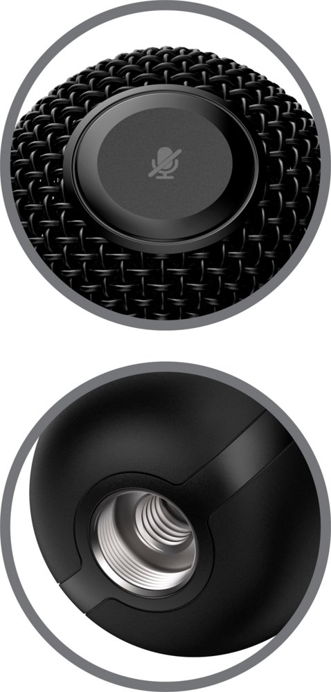HyperX SoloCast | USB Condensator Gaming Microfoon | 24-bit/96kHz | Tap-to-Mute | Cardioïde | Zwart 13 HyperX SoloCast | USB Condensator Gaming Microfoon | 24-bit/96kHz | Tap-to-Mute | Cardioïde | Zwart - Afbeelding 13