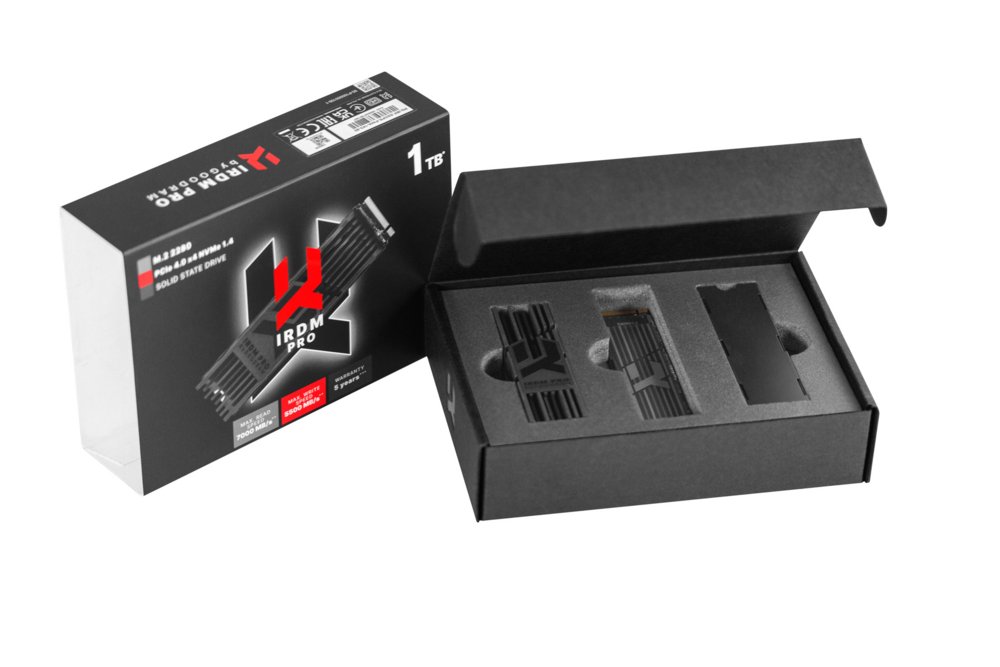 Goodram IRDM PRO | 2TB NVMe SSD | M.2 Gen4 | 7.000MB/s Lezen | 6.850MB/s Schrijven | Heatsink 8 Goodram IRDM PRO | 2TB NVMe SSD | M.2 Gen4 | 7.000MB/s Lezen | 6.850MB/s Schrijven | Heatsink - Afbeelding 8