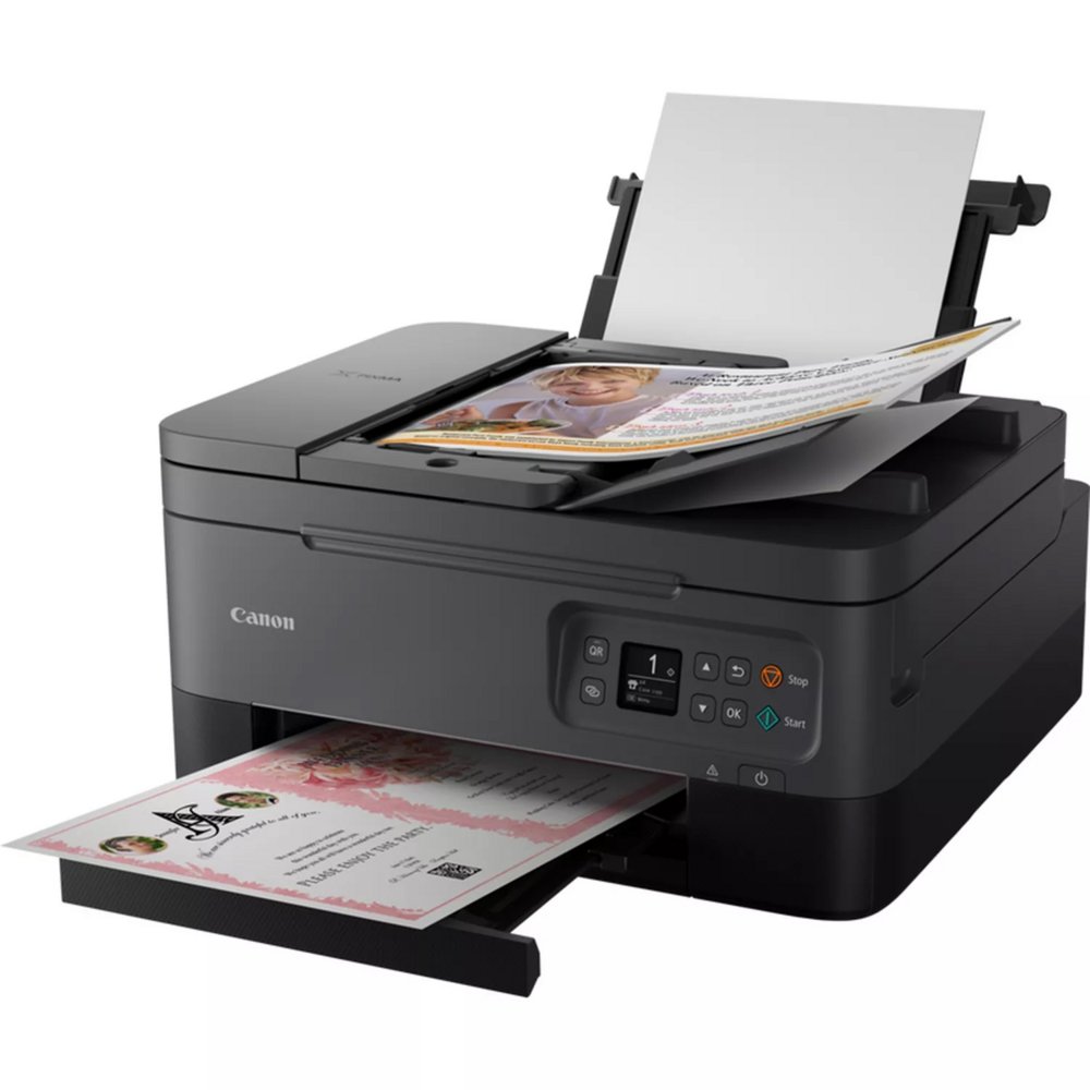 Canon PIXMA TS7450i | All-in-One Inkjetprinter | Kleur | A4 | 4800 × 1200 dpi | Wi-Fi | ADF 3 Canon PIXMA TS7450i | All-in-One Inkjetprinter | Kleur | A4 | 4800 × 1200 dpi | Wi-Fi | ADF - Afbeelding 3