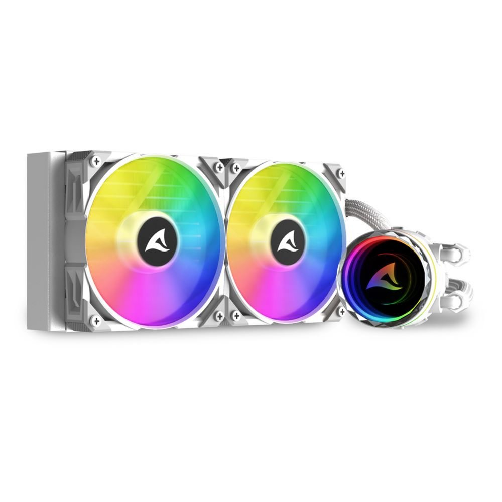 Sharkoon S80 RGB 240mm | White Edition | All-in-One CPU Waterkoeler 1 Sharkoon S80 RGB 240mm | White Edition | All-in-One CPU Waterkoeler