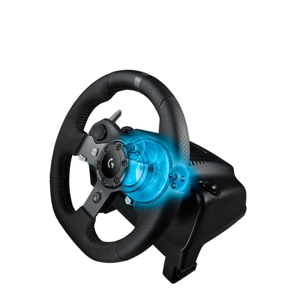 Logitech G920 Driving Force | Racestuur en pedalen | Force Feedback | 900° rotatie | USB 2.0 | Compatibel met Xbox Series X|S, Xbox One en PC | Zwart 3 Logitech G920 Driving Force | Racestuur en pedalen | Force Feedback | 900° rotatie | USB 2.0 | Compatibel met Xbox Series X|S, Xbox One en PC | Zwart - Afbeelding 3