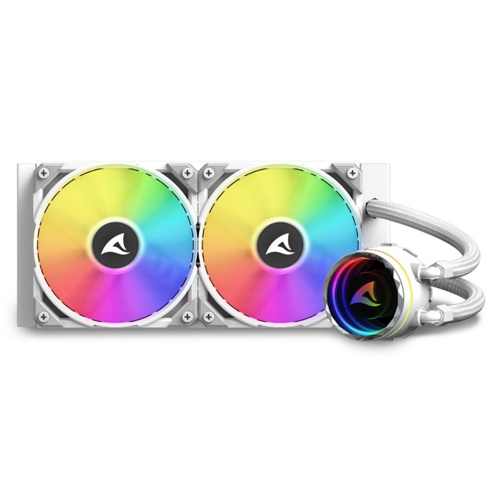 Sharkoon S80 RGB 240mm | White Edition | All-in-One CPU Waterkoeler 9 Sharkoon S80 RGB 240mm | White Edition | All-in-One CPU Waterkoeler - Afbeelding 9