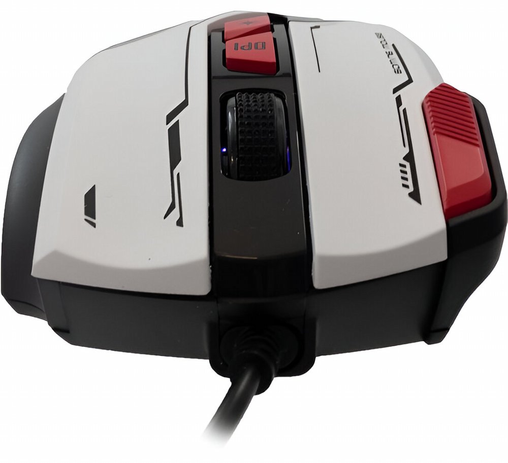 Baracuda MANTA RGB | Bekabelde Gaming Muis | Rechtshandig | USB-A | 12800 DPI | Wit 2 Baracuda MANTA RGB | Bekabelde Gaming Muis | Rechtshandig | USB-A | 12800 DPI | Wit - Afbeelding 2