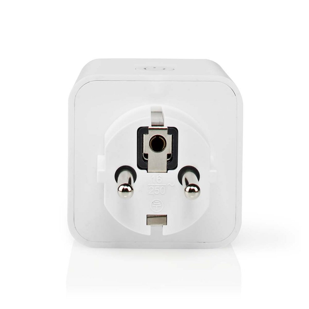 Nedis WIFIP121FWT | Wi-Fi Smart Plug | 3680 W | Energiemeter | Spraakbediening | Wit 5 Nedis WIFIP121FWT | Wi-Fi Smart Plug | 3680 W | Energiemeter | Spraakbediening | Wit - Afbeelding 5