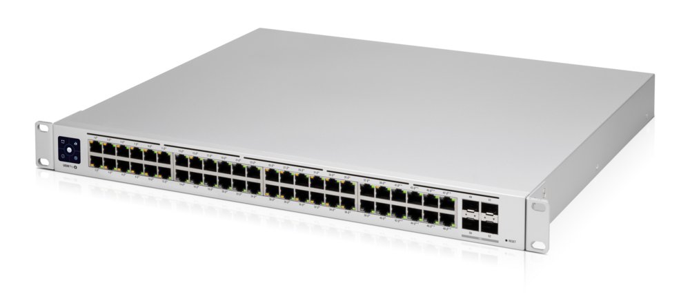 Ubiquiti UniFi USW-Pro-48-PoE Gen2 | Managed L2/L3 Switch | 48 Poorten | Gigabit Ethernet (10/100/1000 Mbps) | PoE++ | 1U Rackmount | Zilver 4 Ubiquiti UniFi USW-Pro-48-PoE Gen2 | Managed L2/L3 Switch | 48 Poorten | Gigabit Ethernet (10/100/1000 Mbps) | PoE++ | 1U Rackmount | Zilver - Afbeelding 4