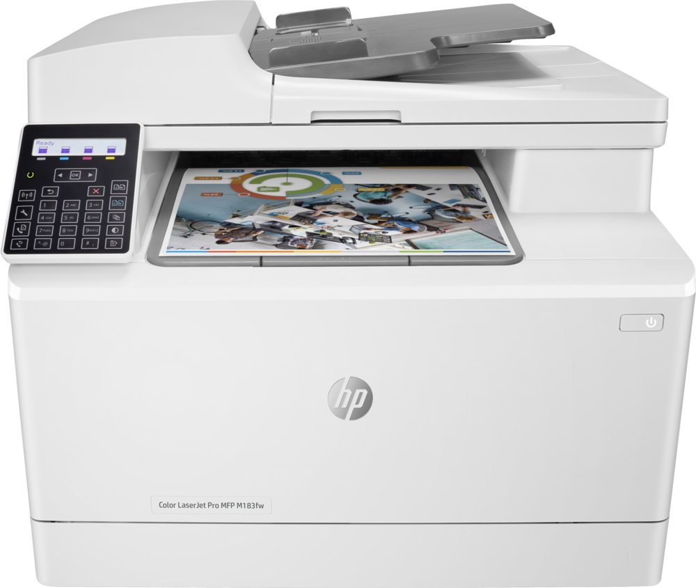 HP Color LaserJet Pro M183fw Laserprinter | 600 x 600 DPI | Wifi | Kleur 1 HP Color LaserJet Pro M183fw Laserprinter | 600 x 600 DPI | Wifi | Kleur