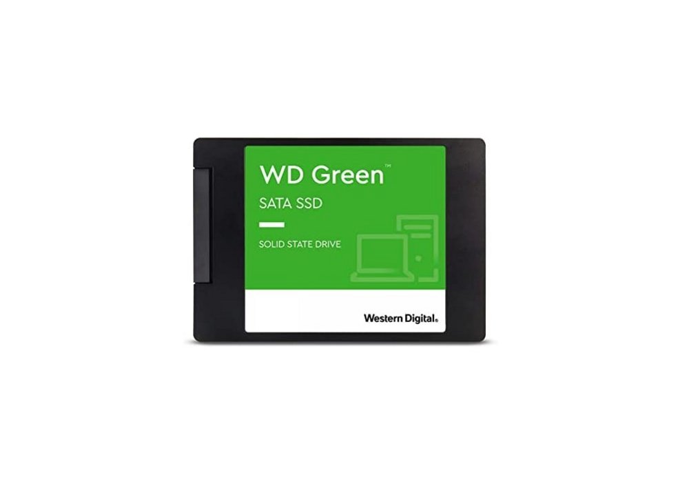 Western Digital Green | 1TB SATA SSD | 2.5'' | 545MB/s Lezen | 430MB/s Schrijven 1 Western Digital Green | 1TB SATA SSD | 2.5'' | 545MB/s Lezen | 430MB/s Schrijven