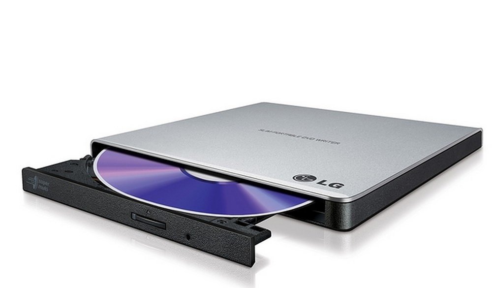 LG GP57ES40 | Extern Optisch Schijfstation | DVD±RW | Zwart/Zilver 1 LG GP57ES40 | Extern Optisch Schijfstation | DVD±RW | Zwart/Zilver
