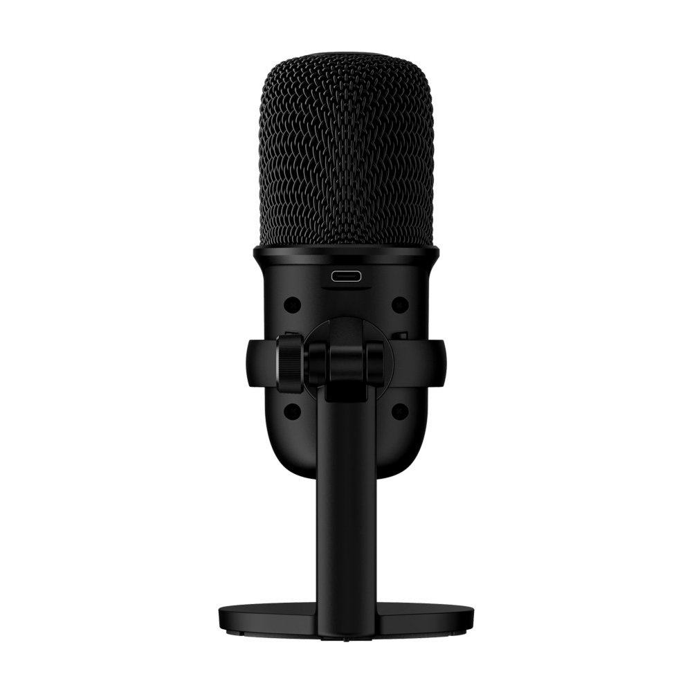 HyperX SoloCast | USB Condensator Gaming Microfoon | 24-bit/96kHz | Tap-to-Mute | Cardioïde | Zwart 6 HyperX SoloCast | USB Condensator Gaming Microfoon | 24-bit/96kHz | Tap-to-Mute | Cardioïde | Zwart - Afbeelding 6