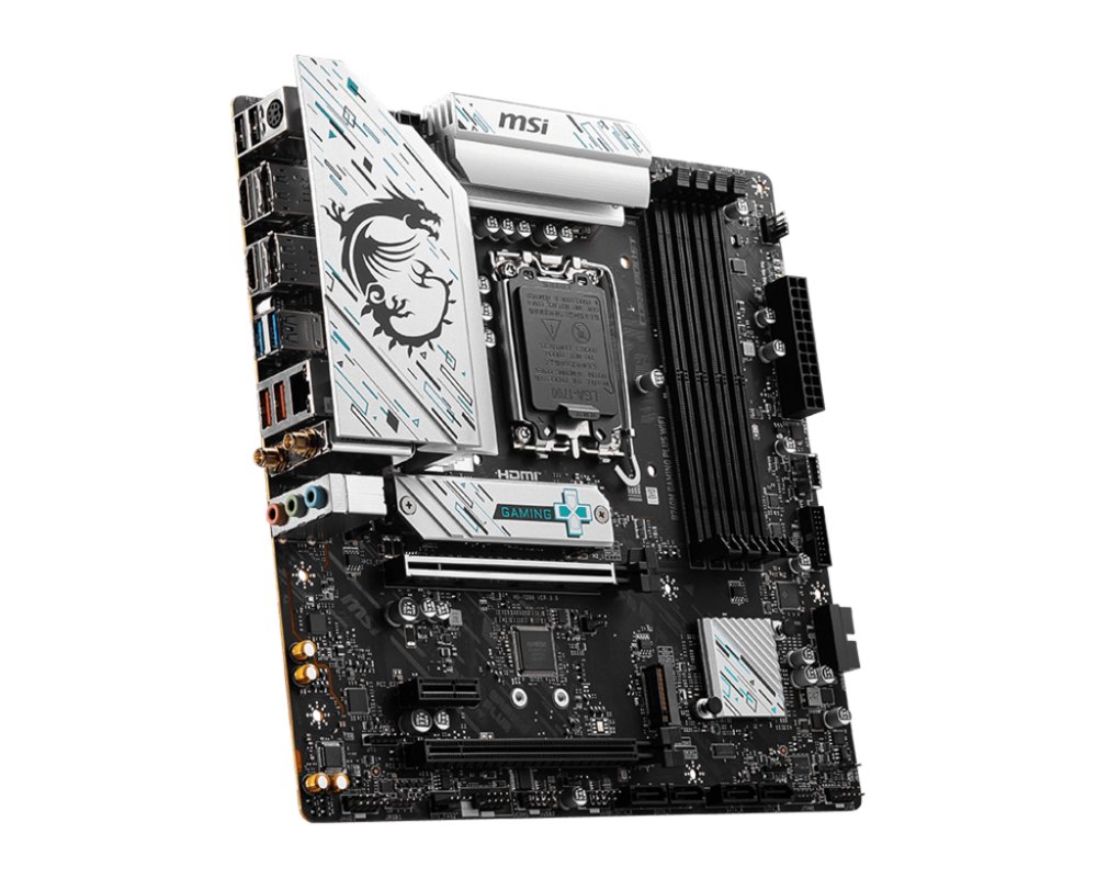 MSI B760M GAMING PLUS WIFI | Socket LGA 1700 | Intel B760 | 4xDDR5 | Micro-ATX | Moederbord 3 MSI B760M GAMING PLUS WIFI | Socket LGA 1700 | Intel B760 | 4xDDR5 | Micro-ATX | Moederbord - Afbeelding 3