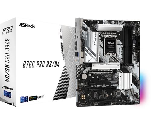 Asrock B760 Pro RS/D4 | Socket LGA 1700 | Intel B760 | 4xDDR4 | ATX | Moederbord 2 Asrock B760 Pro RS/D4 | Socket LGA 1700 | Intel B760 | 4xDDR4 | ATX | Moederbord - Afbeelding 2