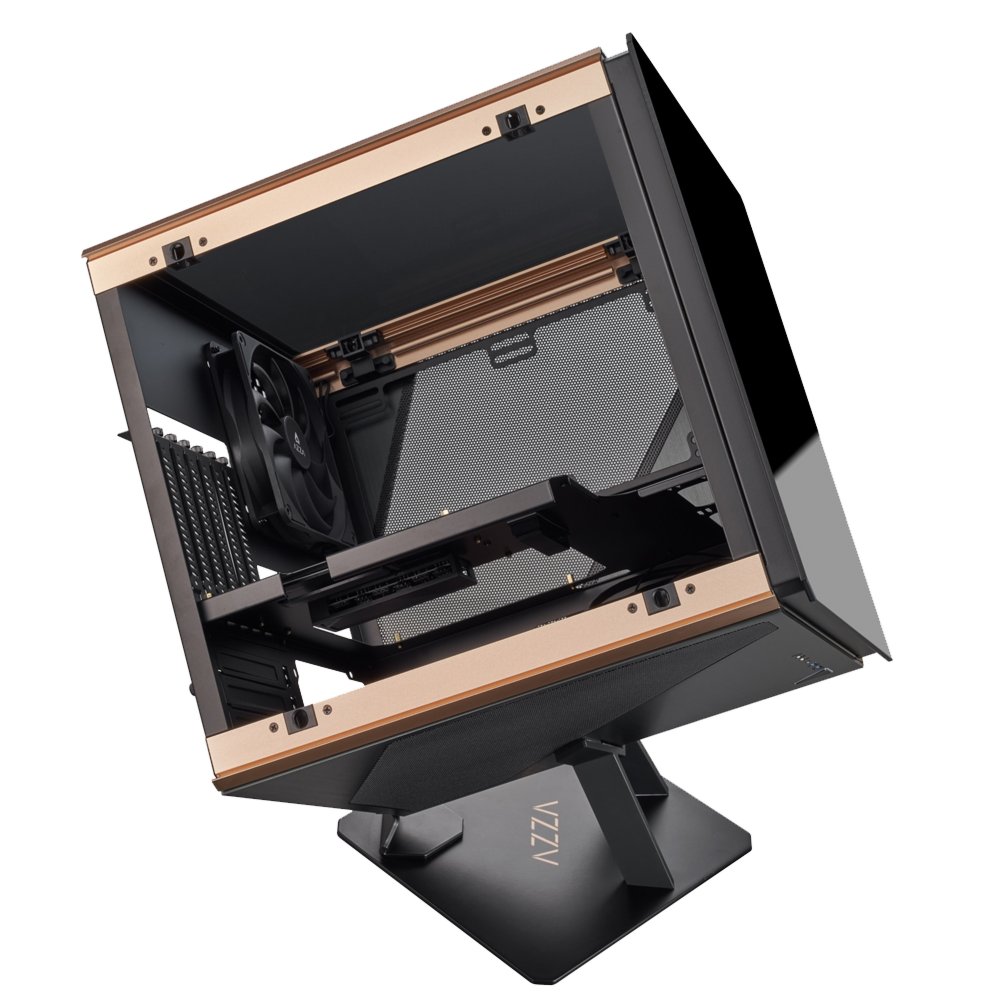 Azza Regis Cube Case | Zwart, Goud, Grijs 9 Azza Regis Cube Case | Zwart, Goud, Grijs - Afbeelding 9
