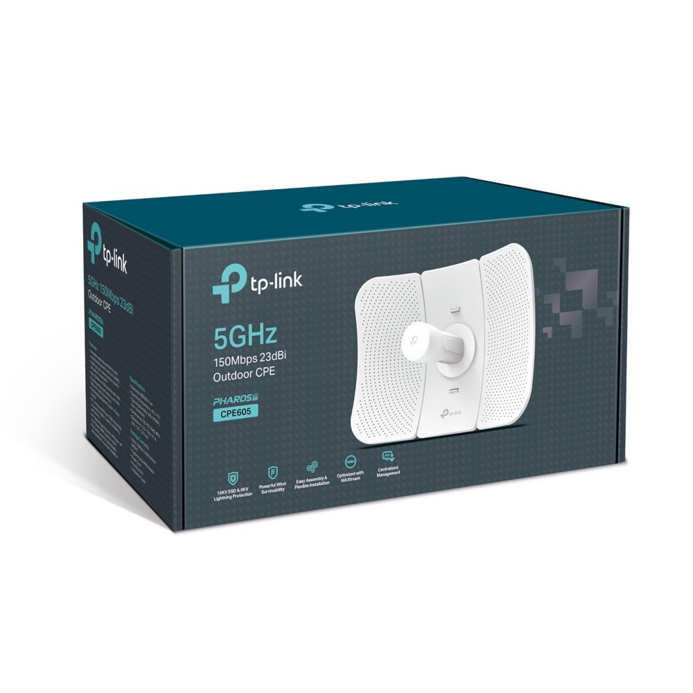 TP-Link CPE605 | Richtantenne | 23 dBi | Outdoor | 5 GHz | 15 km Bereik 3 TP-Link CPE605 | Richtantenne | 23 dBi | Outdoor | 5 GHz | 15 km Bereik - Afbeelding 3