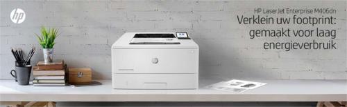 HP LaserJet Enterprise M406dn Printer | 1200 x 1200 DPI | Zwart/Wit 3 HP LaserJet Enterprise M406dn Printer | 1200 x 1200 DPI | Zwart/Wit - Afbeelding 3