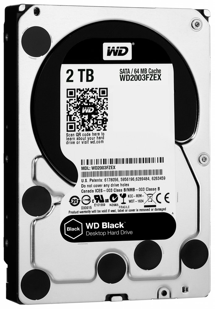 Western Digital Black Performance HDD 3.5" | 2TB SATA III | 7200RPM 2 Western Digital Black Performance HDD 3.5" | 2TB SATA III | 7200RPM - Afbeelding 2