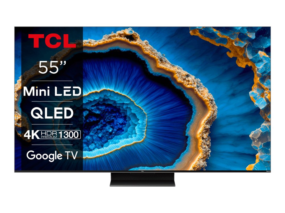 TCL 55C805 | 55" 4K Ultra HD QD-Mini LED Smart TV | Google TV | Dolby Vision IQ | 144Hz 1 TCL 55C805 | 55" 4K Ultra HD QD-Mini LED Smart TV | Google TV | Dolby Vision IQ | 144Hz