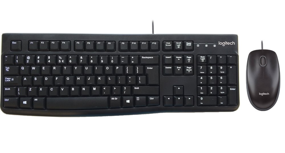 Logitech MK120 | Bedrade Muis en Toetsenbordcombo | QWERTY 1 Logitech MK120 | Bedrade Muis en Toetsenbordcombo | QWERTY