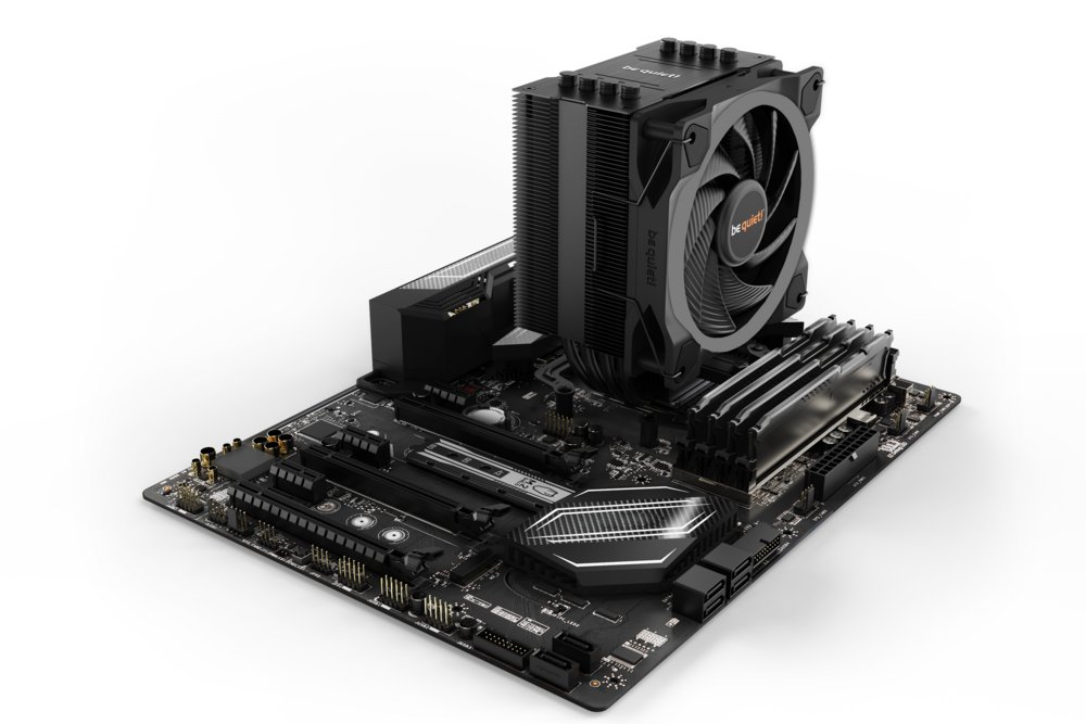 be quiet! Pure Rock 2 FX RGB | 150W TDP | 155mm Hoogte | 120mm Fan | CPU Luchtkoeler 4 be quiet! Pure Rock 2 FX RGB | 150W TDP | 155mm Hoogte | 120mm Fan | CPU Luchtkoeler - Afbeelding 4