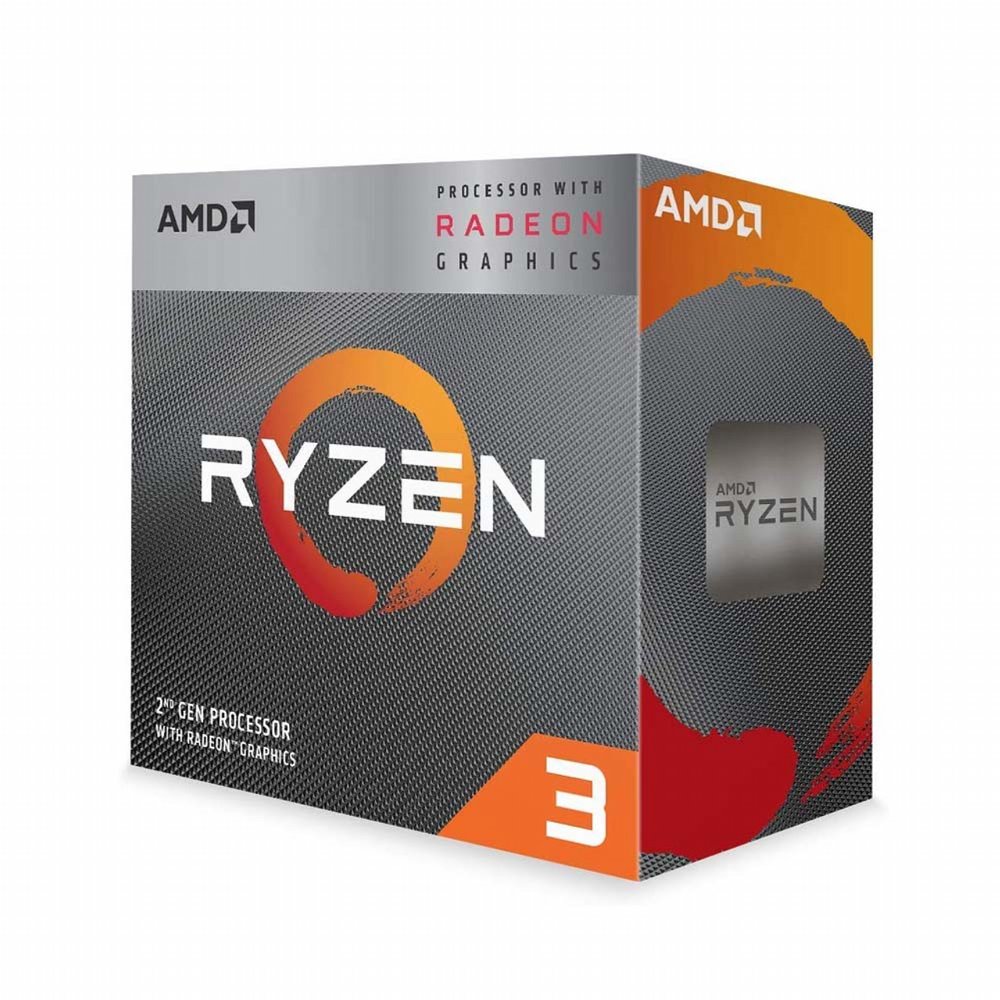 AMD Ryzen 3 3200G | 4 Core | 3,9GHz (4,4GHz Turbo) | AM4 | Processor | CPU 1 AMD Ryzen 3 3200G | 4 Core | 3