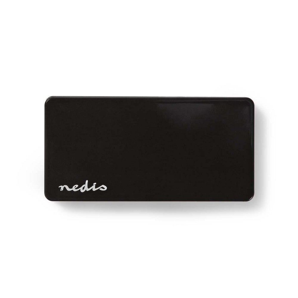 Nedis UHUBU2730BK | Interface Hub USB 2.0 | 7 poorten | Inclusief Adapter | Zwart 4 Nedis UHUBU2730BK | Interface Hub USB 2.0 | 7 poorten | Inclusief Adapter | Zwart - Afbeelding 4