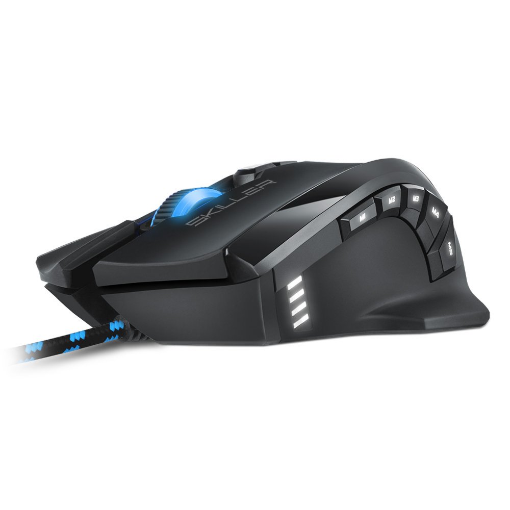 Sharkoon Skiller SGM1 | Draadloze Muis | USB-A | 10.800 DPI | Zwart 3 Sharkoon Skiller SGM1 | Draadloze Muis | USB-A | 10.800 DPI | Zwart - Afbeelding 3
