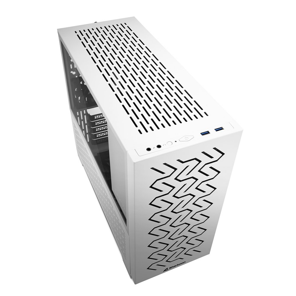 Sharkoon MS-Z1000 | Micro Tower Case | Wit 3 Sharkoon MS-Z1000 | Micro Tower Case | Wit - Afbeelding 3