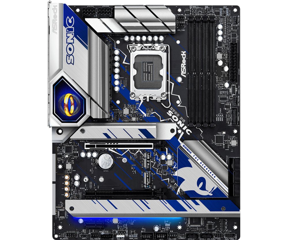Asrock Z790 PG SONIC | Socket LGA 1700 | Intel B760 | 4xDDR5 | Micro-ATX | Moederbord 3 Asrock Z790 PG SONIC | Socket LGA 1700 | Intel B760 | 4xDDR5 | Micro-ATX | Moederbord - Afbeelding 3