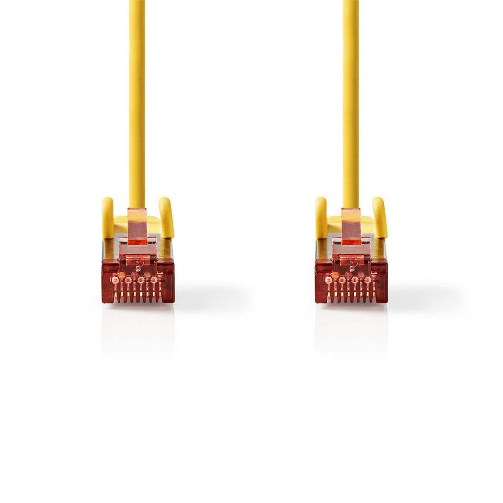 Nedis S/FTP Cat 6 Netwerkkabel | 5 m | Geel 3 25 m | Geel | CCGP85221YE025