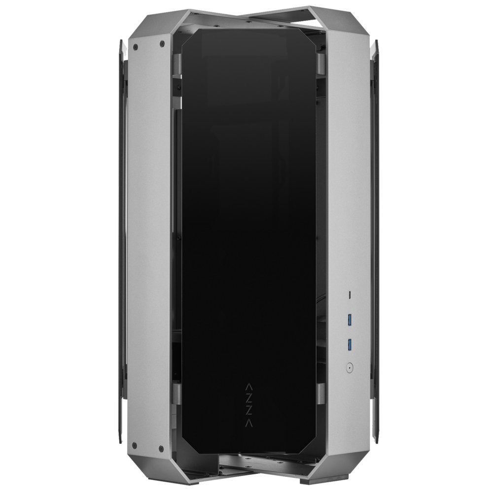 Azza Opus 809 | Tower Case | Grijs 2 Azza Opus 809 | Tower Case | Grijs - Afbeelding 2