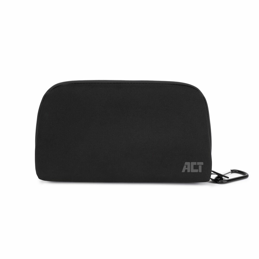 ACT AC8501 | Hand- & Schoudertas | Gerecycled PET (rPET) | Unisex | Zwart 1 ACT AC8501 | Hand- & Schoudertas | Gerecycled PET (rPET) | Unisex | Zwart