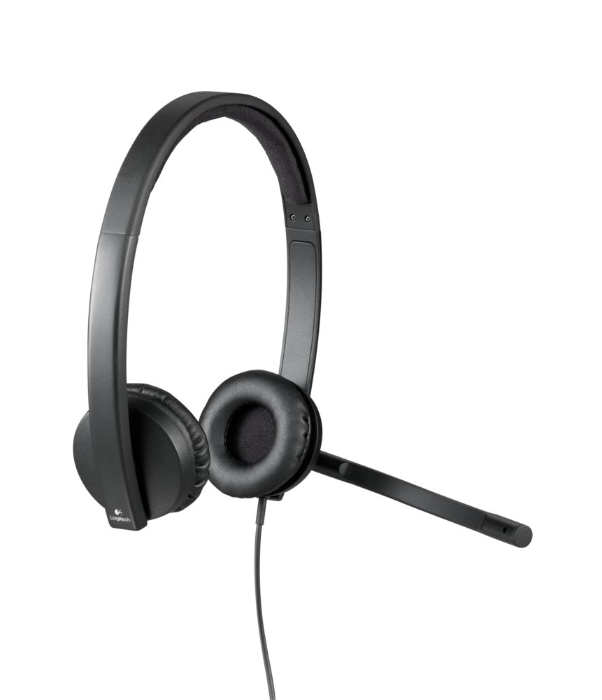 Logitech H570e | Bedrade On-ear USB-A Headset | Zwart 10 Logitech H570e | Bedrade On-ear USB-A Headset | Zwart - Afbeelding 10