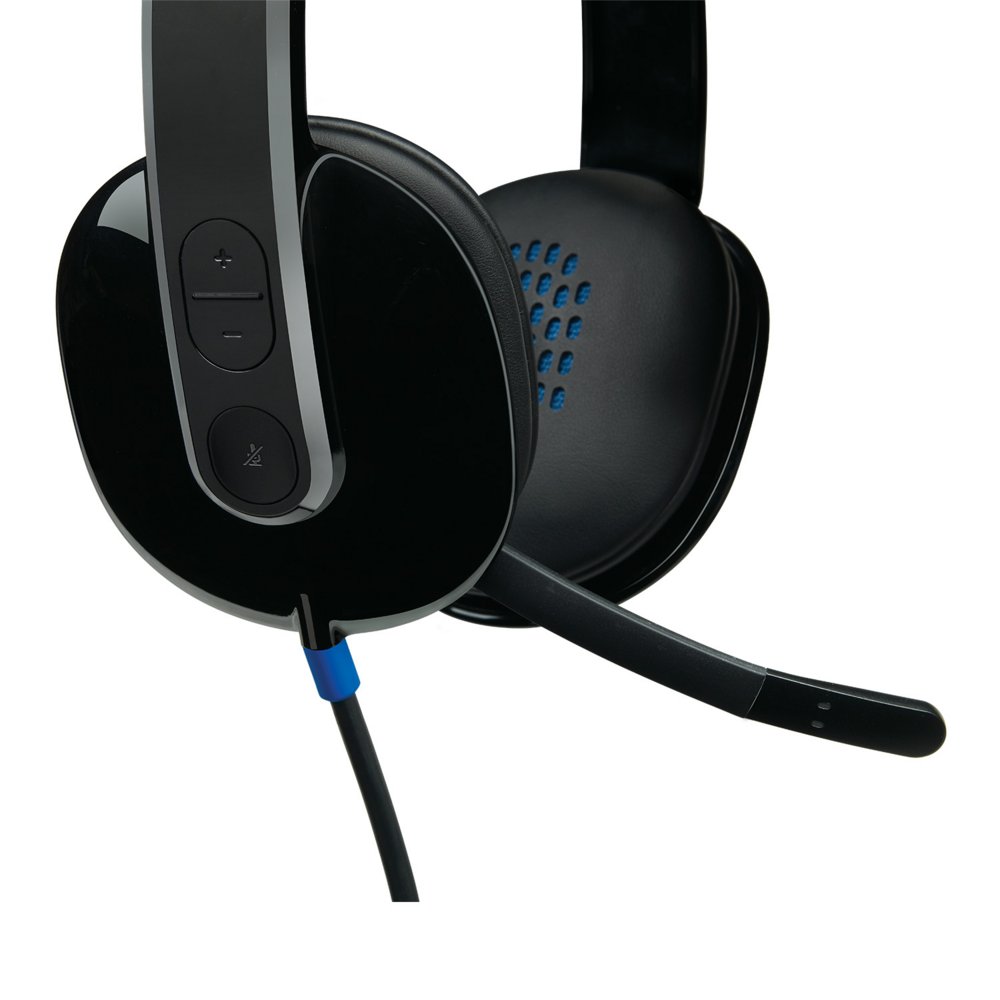 Logitech H540 | Bedrade On-ear USB-A Headset | Zwart 11 Logitech H540 | Bedrade On-ear USB-A Headset | Zwart - Afbeelding 11